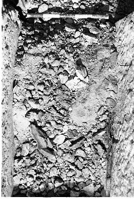 Inside the Gaynesford monument version 1 b w 1989