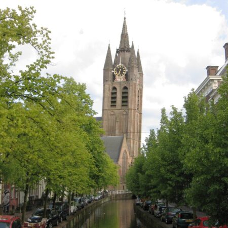 Fig 1 Leaning Tower Delft Oude Kerk